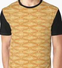 Quatrefoil UFOs - Golden Graphic T-Shirt
