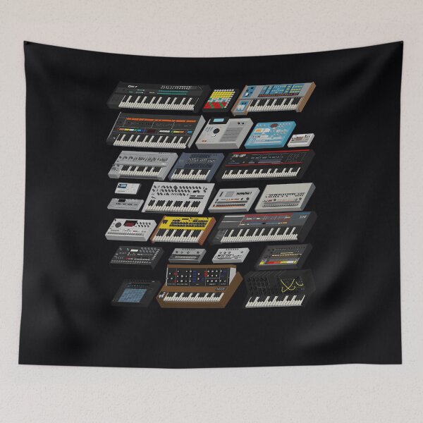 Item preview, Synthesizer and Drum Machine Fan Collection  	 designed and sold by vaqjmmsy24.