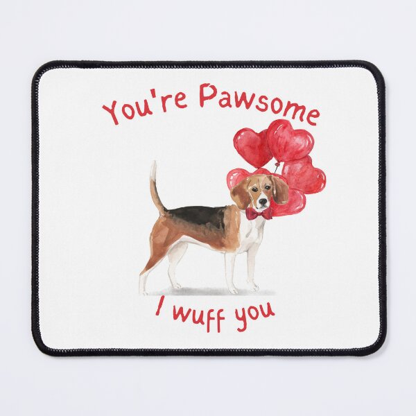 Item preview, Beagle Valentine designed and sold by beastieboutique.