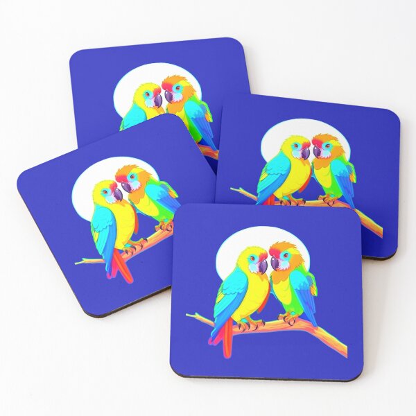 Item preview, Colorful cheerful birds. designed and sold by Natalia-Vlad.