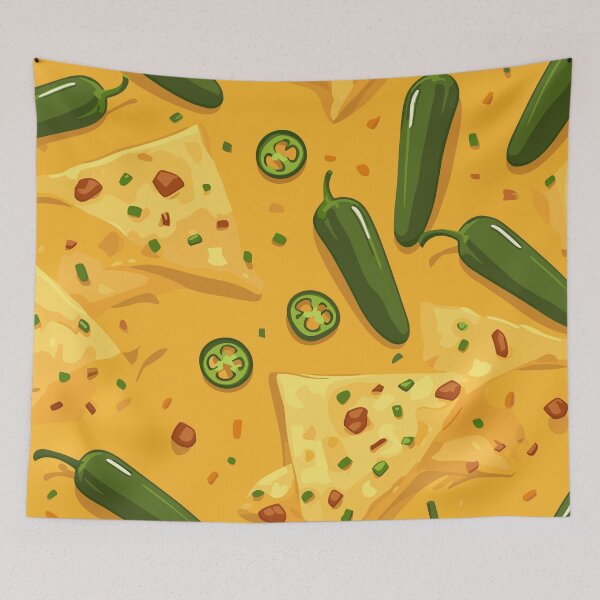 Item preview, Cheesy Spicy Nachos designed and sold by LoudmouthGaming.