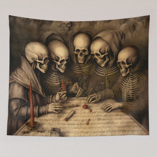 Item preview, Black Death Plague Medieval Manuscripts  designed and sold by BrandonArtWorld.