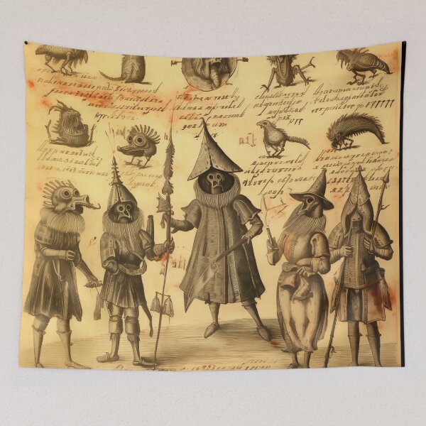 Item preview,  Black Death Plague Medieval Manuscripts  designed and sold by BrandonArtWorld.