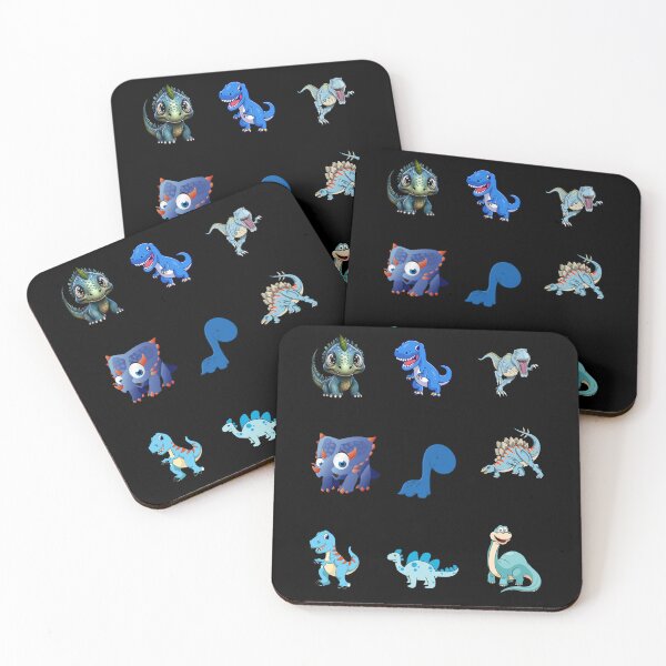 Item preview, Blue Dinosaur Emoji designed and sold by WoodburyLake.