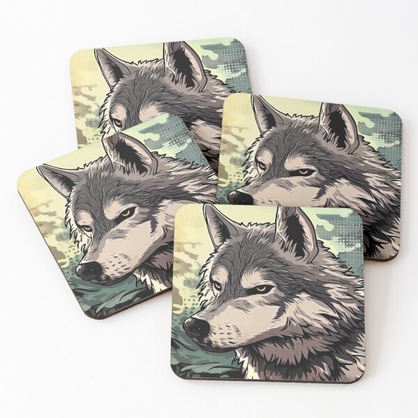 Artikelvorschau, Wolf entworfen und verkauft von littlewer.