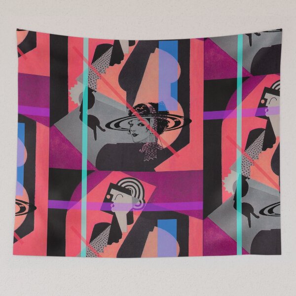 Item preview, Cubism - Art Deco designed and sold by lobodelnoir.