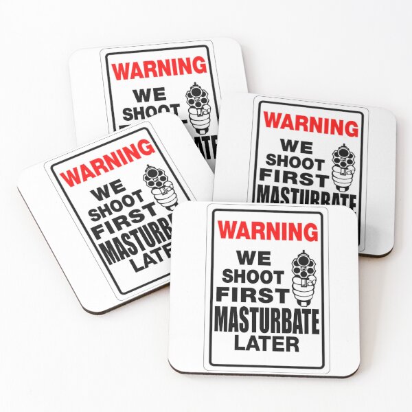 Item preview, Warning we shoot first designed and sold by GravyDesigns.