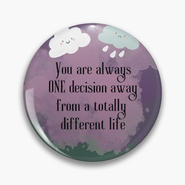 Item preview, One Decision designed and sold by BreezyLeeDesign.