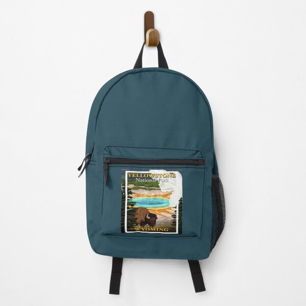 Item preview, Yellowstone national park Wyoming illustration designed and sold by HarleyStanworth.