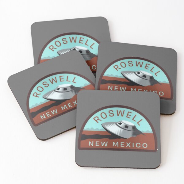 Item preview, Roswell New Mexico Travel Sticker Logo designed and sold by EremitaOfficial.