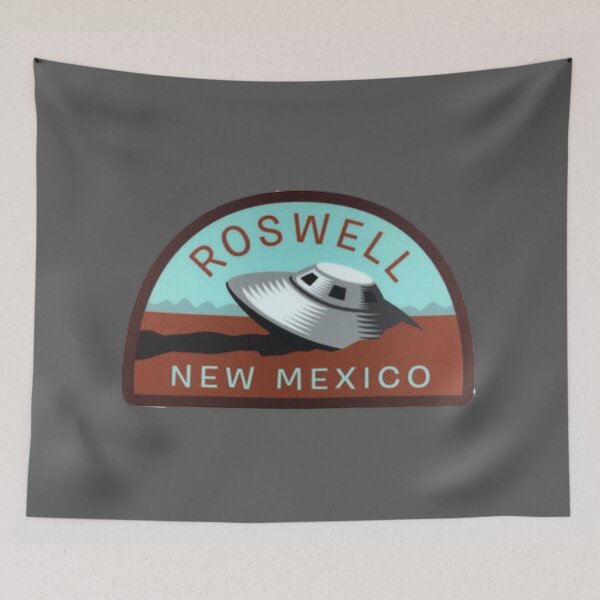 Item preview, Roswell New Mexico Travel Sticker Logo designed and sold by EremitaOfficial.