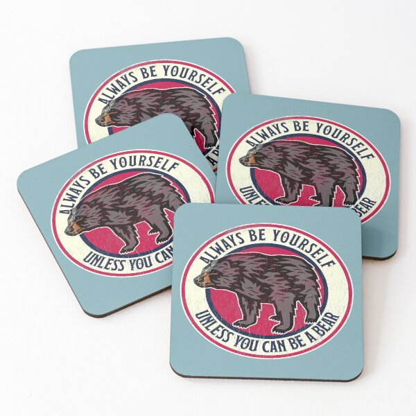 Item preview, Always Be Yourself Cute Bear Love Alaska designed and sold by HarleyStanworth.