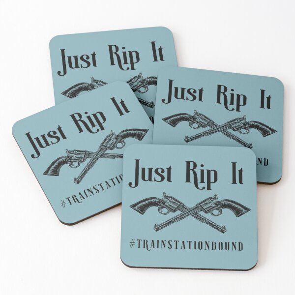Item preview, Just Rip It Train Station Bound Yellowstone Funny gift idea designed and sold by HarleyStanworth.