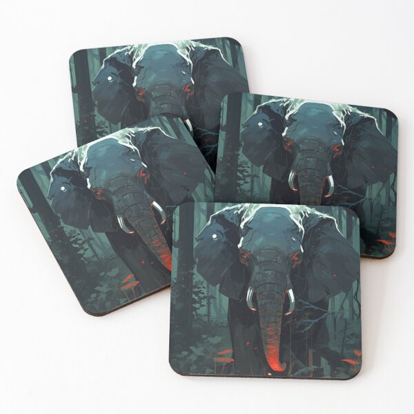 Item preview, An Elephant in the Forest designed and sold by StudioRedKoala.