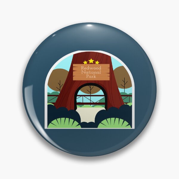 Item preview, Redwood National Park Emblem designed and sold by HarleyStanworth.