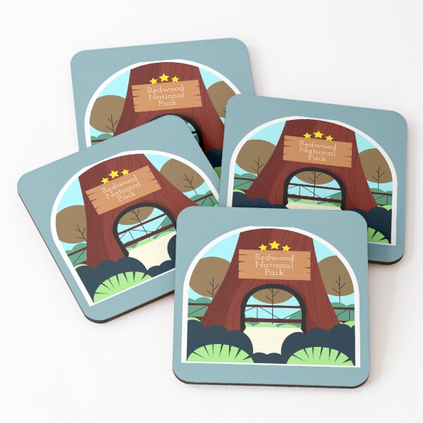 Item preview, Redwood National Park Emblem designed and sold by HarleyStanworth.