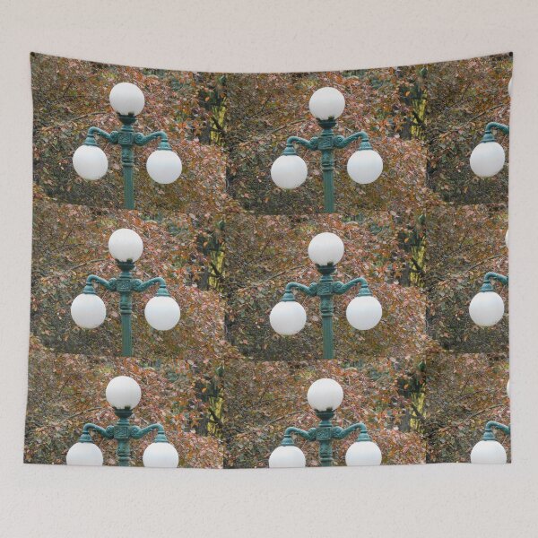 Item preview, Lewisburg  three-globe lampposts designed and sold by Zarabeaver.