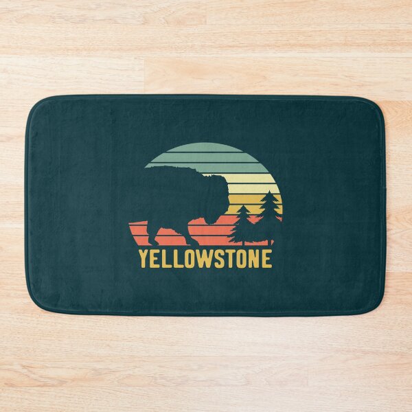 Item preview, Yellowstone National Park Bison Vintage Buffalo Retro designed and sold by HarleyStanworth.