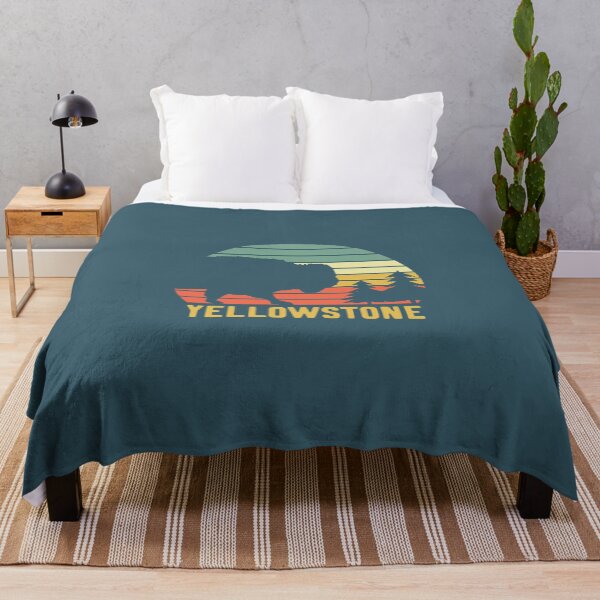 Item preview, Yellowstone National Park Bison Vintage Buffalo Retro designed and sold by HarleyStanworth.