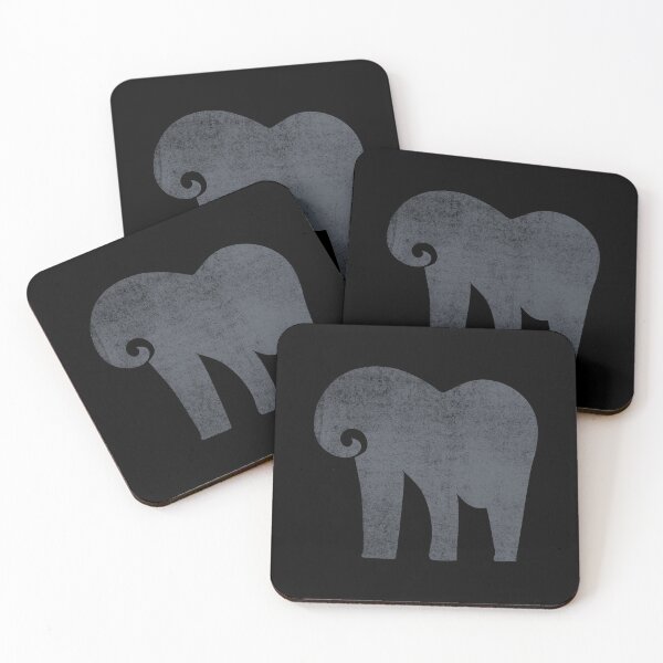 Item preview, Minimalist Grunge Elephant Nº 13 designed and sold by Bauani.