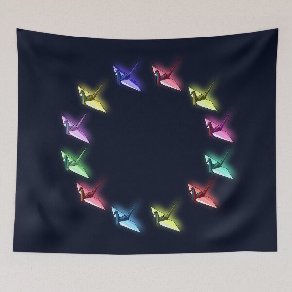 Item preview, Glowing Cranes Circle designed and sold by HaNoFri.