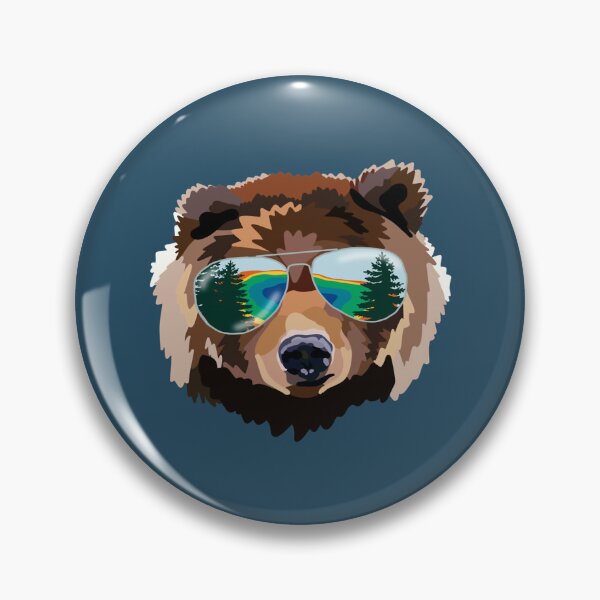 Item preview, Yellowstone National Park Travel Bear designed and sold by HarleyStanworth.