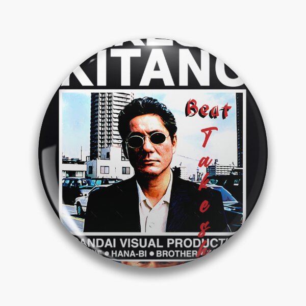 Takeshi Pins and Buttons for Sale