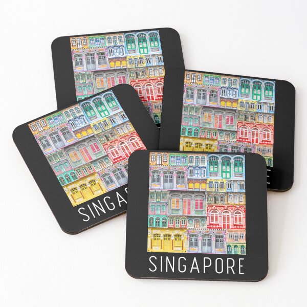 Item preview, Singapore, Heritage Shophouses of Singapore designed and sold by John Seaton Callahan.