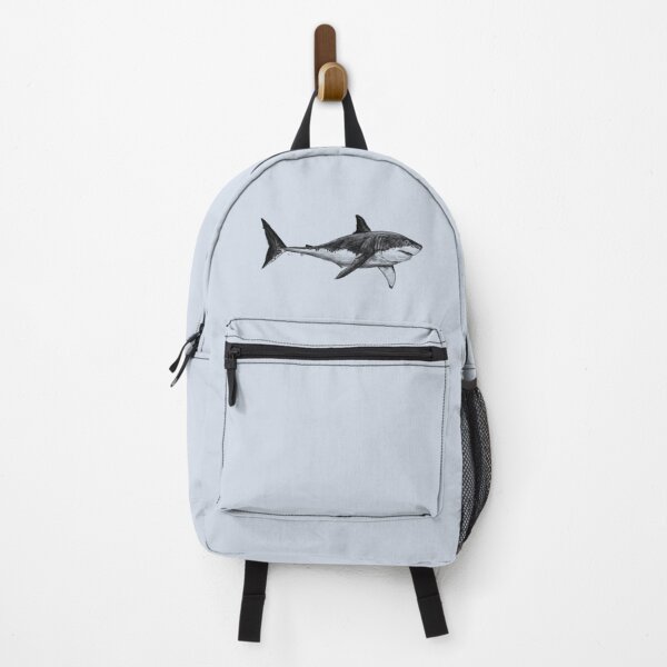Item preview, (Best Seller) Great White Shark (Realistic Pencil Drawing) | Safari Sketches designed and sold by flypigart.