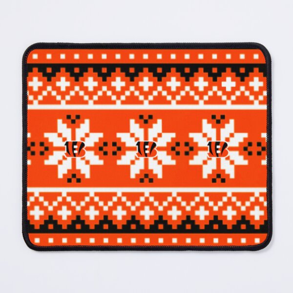Item preview, Bengals Holiday Sweater Pattern designed and sold by haldoodles18.