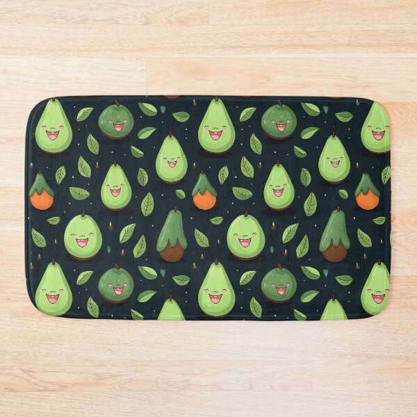 Item preview, cute avocado seamless designed and sold by NatthyDesign.