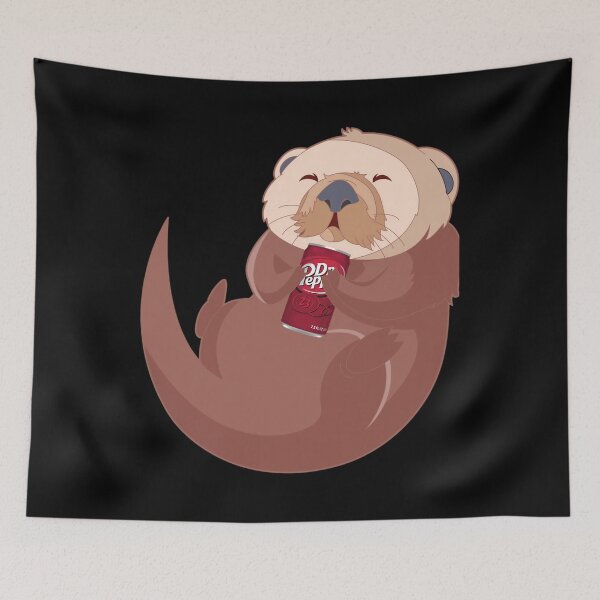 Item preview, Otter + Dr. Pepper 	 	 designed and sold by ebdhaemezwn40.