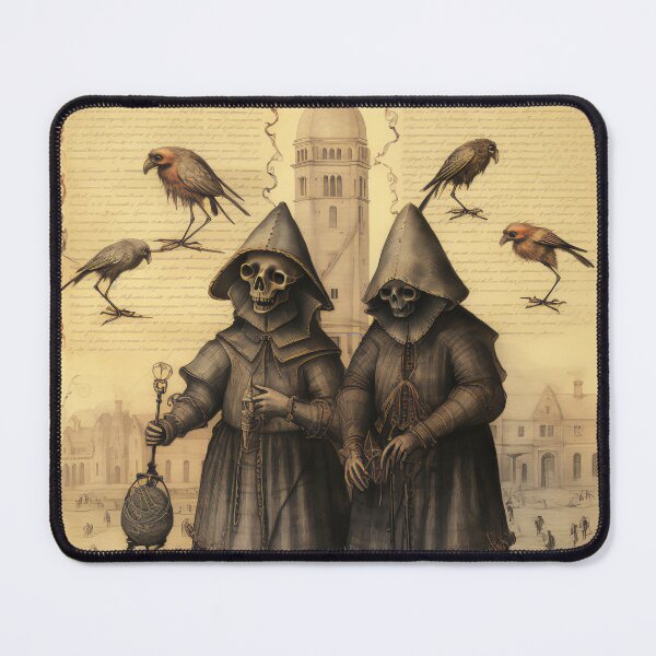 Item preview, Black Death Plague Medieval Manuscripts designed and sold by BrandonArtWorld.