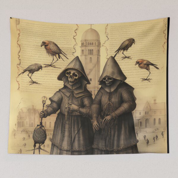 Item preview, Black Death Plague Medieval Manuscripts  designed and sold by BrandonArtWorld.