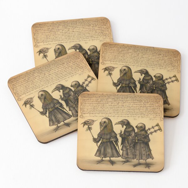 Item preview, Black Death Plague Medieval Manuscripts  designed and sold by BrandonArtWorld.