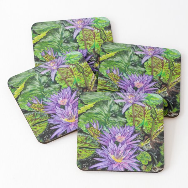 Item preview, Water lilies designed and sold by kmh-designs.