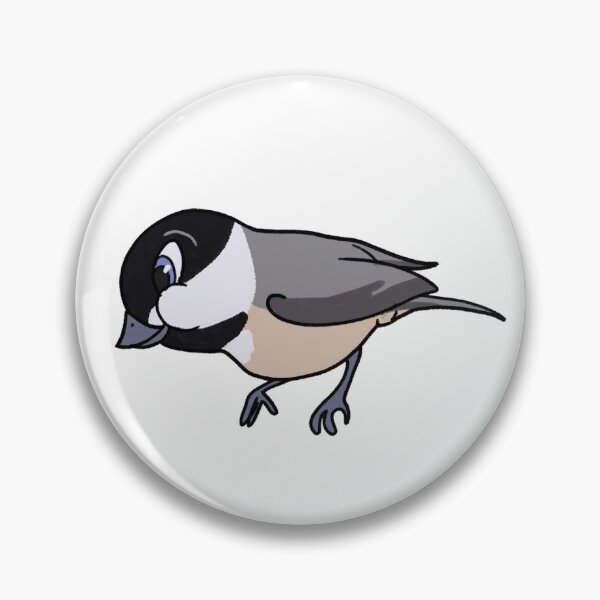 Item preview, Backyard Bird Cuties - Carolina Chickadee designed and sold by Fawnadeer.