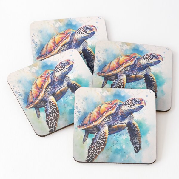 Item preview, Sea Turtle Nursery Art to Inspire Ocean Love designed and sold by Lovegrass Prints.