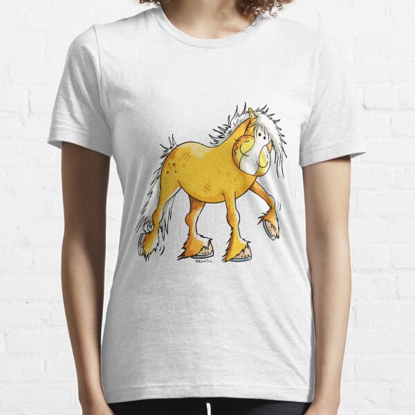 Lustiges Haflinger Pferd Essential T-Shirt