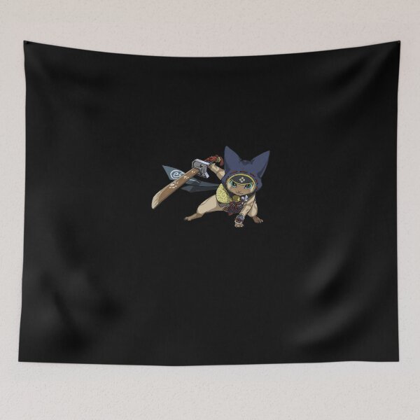 Item preview, Ninja Felyne Monster Hunter Rise   designed and sold by Warrenoppe.
