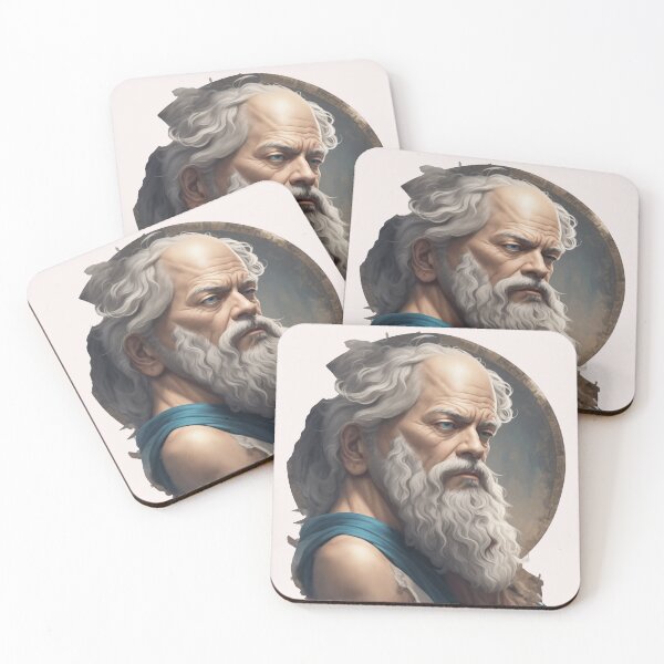 Item preview, Socrates Design V Style Philosopher Socrates Art Digital designed and sold by StoicWarrior.