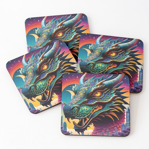 Item preview, Cosmic Trippy Dragon Dreams 23 designed and sold by Benito Del Ray.