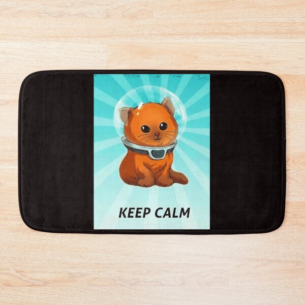 Item preview, Subnautica Keep Calm Kitty Fixed Color  designed and sold by ERICBEARD.
