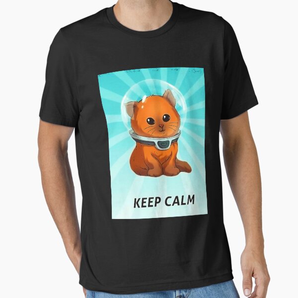 Item preview, Subnautica Keep Calm Kitty Fixed Color  designed and sold by ERICBEARD.