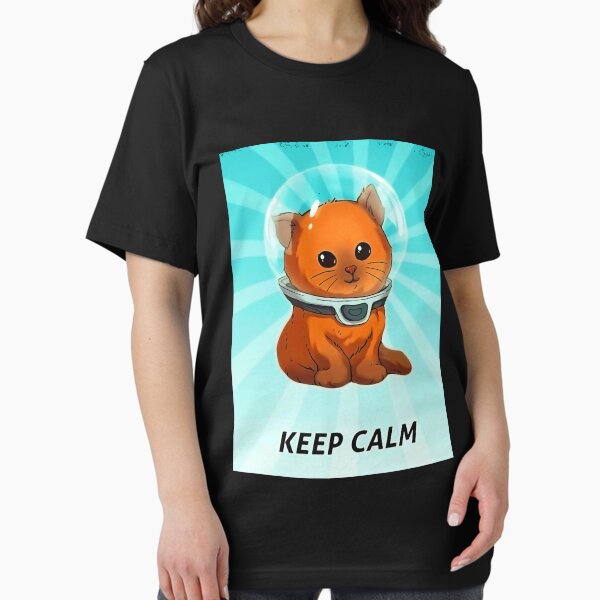 Item preview, Subnautica Keep Calm Kitty Fixed Color  designed and sold by ERICBEARD.