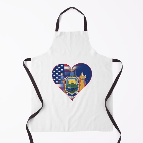 Item preview, State of New York Flag and American Flag Fusion Design designed and sold by Gsallicat.