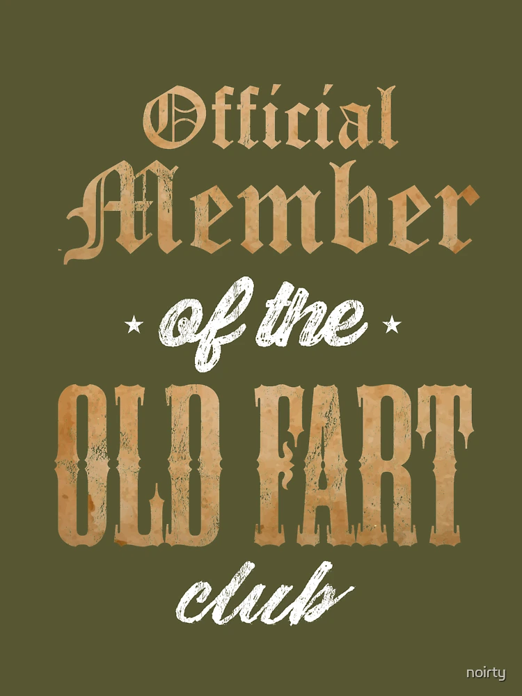 Funny Official Member Of The Old Fart Club T-shirt Meme Gift-PL – Polozatee