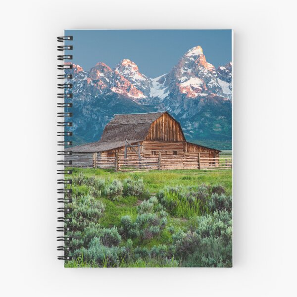 Item preview, Mormon Row Barn in Spring designed and sold by KellyHeaton.