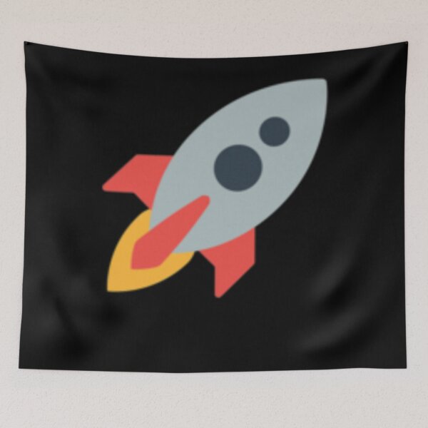 Item preview, Rocket Emoji Minimalistic  designed and sold by Judeeling.