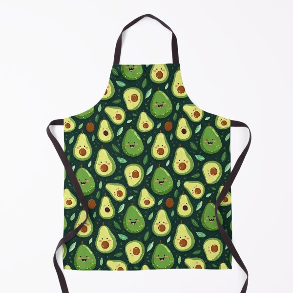 Item preview, cute avocado seamless designed and sold by NatthyDesign.